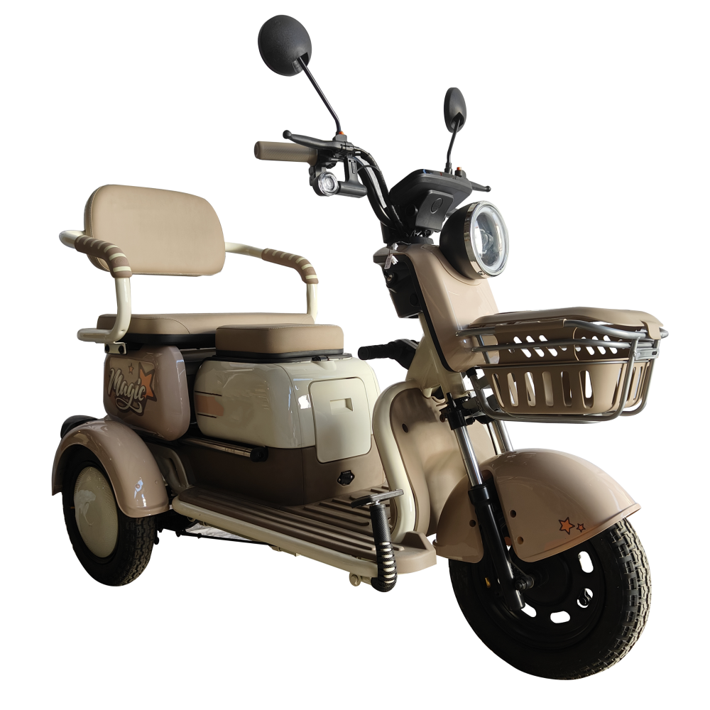 1000W 2000W 72V 20AH Passenger 3 seats electric tricycle