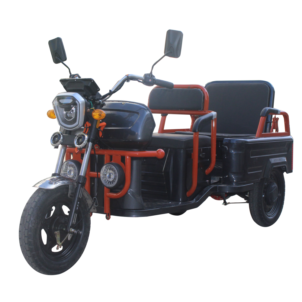 1000W 2000W 72V 20AH  12inch wheel Delivery cargo and passenger electric tricycle