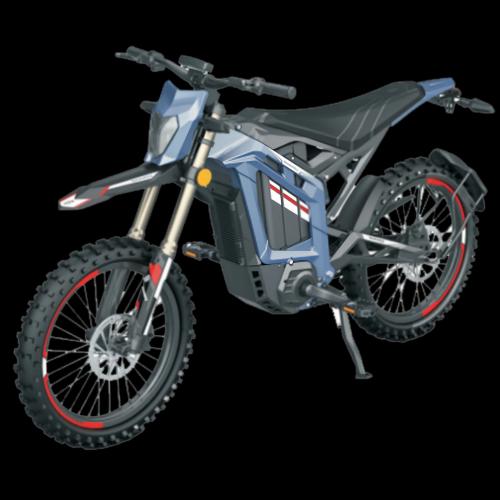 3KW  6KW 72V/40AH 19Inch wheel Wild mountain Electric Motorcycle