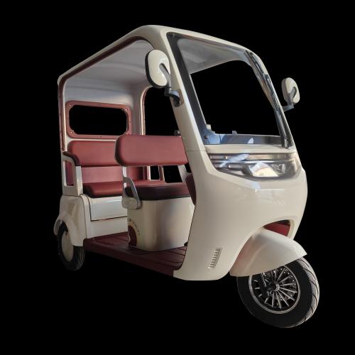 1000W 2000W 72V 20AH Passenger big 4 seats with carbine electric tricycle